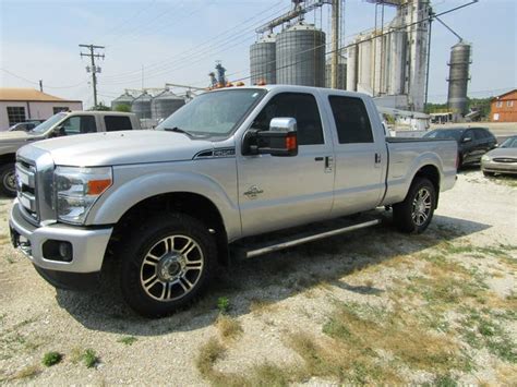 Used 2013 Ford F 250 Super Duty Platinum For Sale In Springfield Il