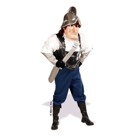 Conquistador Mascot Costume Mascot Costumes Costumes Fashion