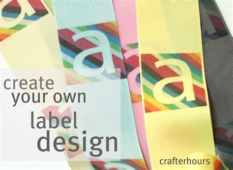 Design Your Own Label A Tutorial Crafterhours