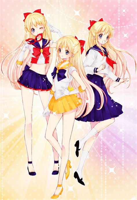 Aino Minako Sailor Venus And Sailor V Bishoujo Senshi Sailor Moon