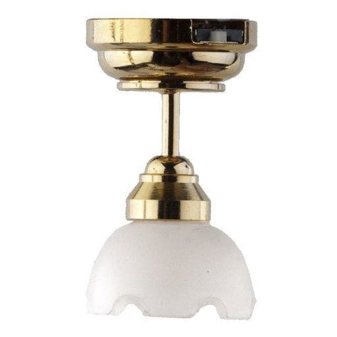 Replacing a room's chandelier or ceiling fixture with a ceiling fan that includes its own light fixture is an easy diy project for anyone comfortable with cover the switch with tape to make sure it doesn't get turned back on while you are working (image 1). Houseworks LED Large Miniature Frosted Tulip Ceiling Lamp ...