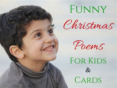 Funny Christmas Poems For Kids And Cards Christmas