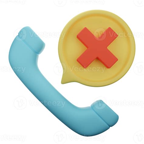 Free Missed Call 3d Icon Illustration 22187228 Png With Transparent