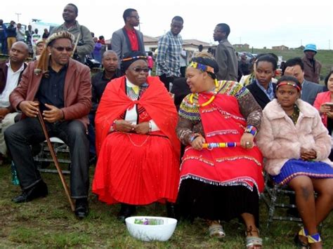 The bride has been the wife of the mchunus for many years but they were not married traditionally they only had white wedding. UKHOZI FM DJ MARRIES 2 SANGOMAS!