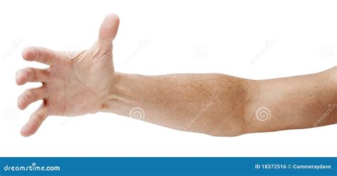 Hand Reaching Out Isolated Royalty Free Stock Image Image 18372516