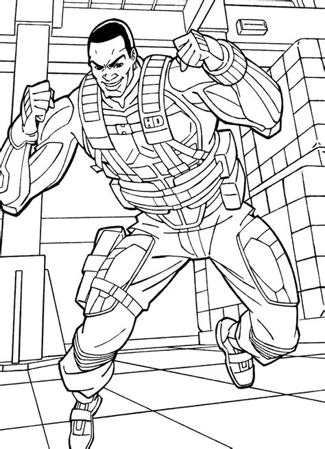 Gi Joe Cobra Commander Coloring Pages Coloring Pages