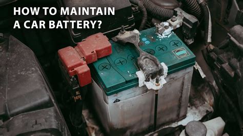 How To Maintain A Car Battery Wd40 India