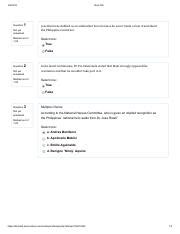Many products and services available for purchase make claims regarding their relationship to health, including specifically referencing preventing, managing, or even reversing diabetes. Quiz 006 70.pdf - Quiz 006 Question 1 Multiple Choice Not ...