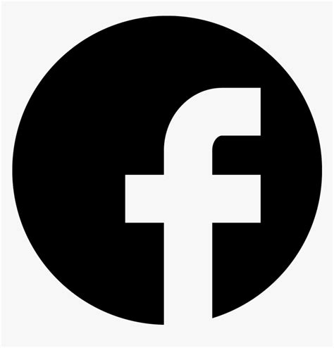 Facebook Png White Black Facebook Logo Transparent Png Download