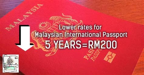 Pay the prescribed fees (fees can be paid by credit. MyTownPharmacy: Passport Malaysia Price 2016: RM200 for 5 ...