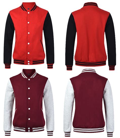 2022 New Custom Men Varsity Jacket Stand Up Collar Team Uniform Button