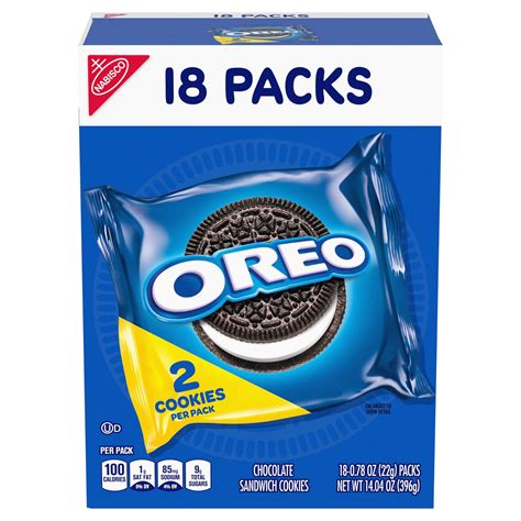 Nabisco Oreo Cookie Multipack Shop Cookies At H E B
