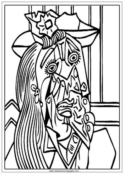 Picasso Original Coloring Coloring Pages