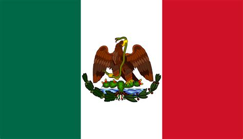Archivobandera De México 1880 1893png Wikipedia La Enciclopedia