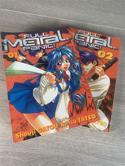 Full Metal Panic Manga Volume 1 And 2 Adv Shouji Gatou Retsu Tateo Ebay