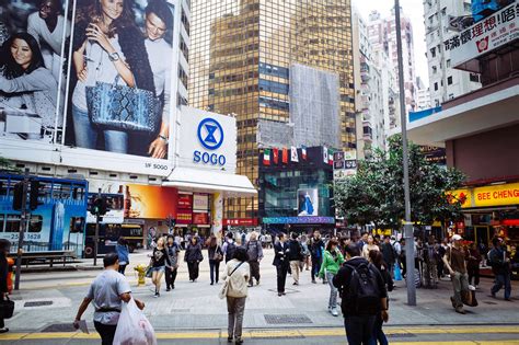 Sogo Hong Kong Best Department Store Mall In Hong Kong Travelvui Vlr