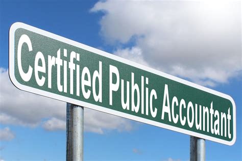 Certified Public Accountant - Highway sign image