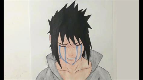 How To Draw Sasuke Uchiha Cry Over Itachis Death Very Emotional