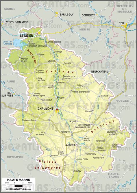 Map Of Marne France