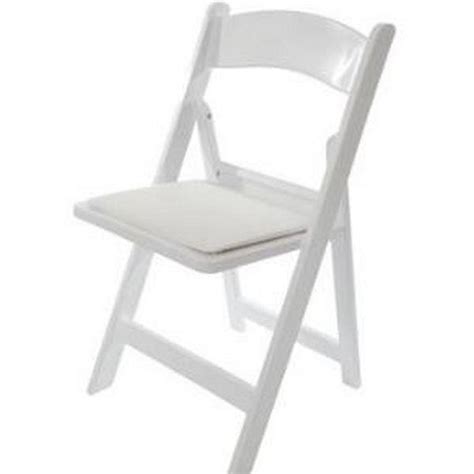 Chair Folding White Padded Rentals Sudbury On Where To Rent Chair