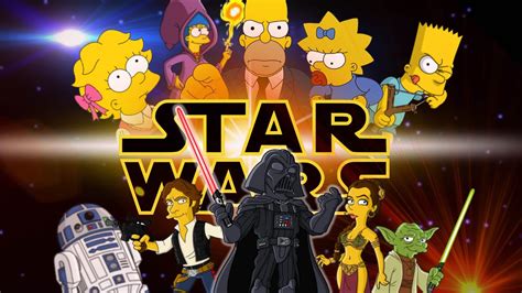 The Greatest Star Wars References In The Simpsons Ft Star Wars