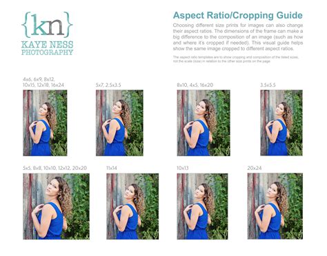 Aspect Ratio And How It Changes The Look Of Your Photos Kaye Ness