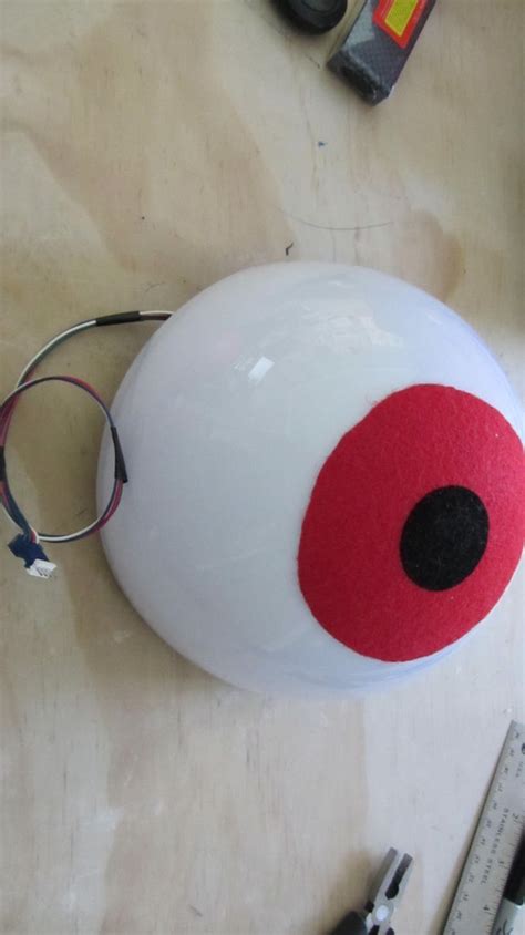 Huge Arduino Animatronic Led Eyeball 8 Steps With Pictures