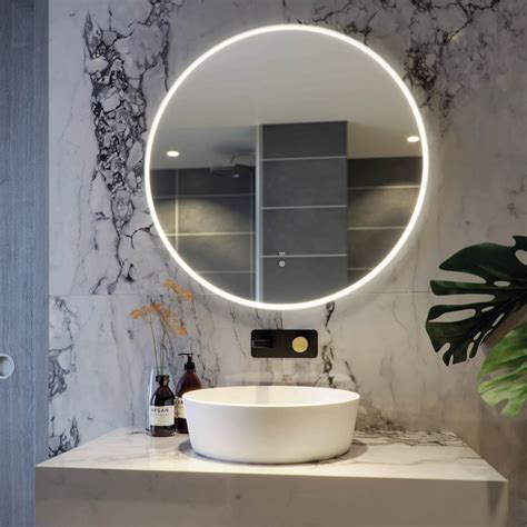 Round Bathroom Mirror With Storage And Light Mirror Ideas