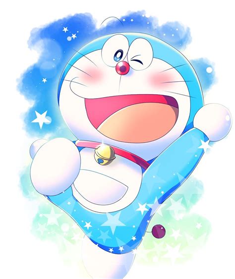 Doraemon Sevimli Karikatür Konsept Sanatı Disney çizimleri