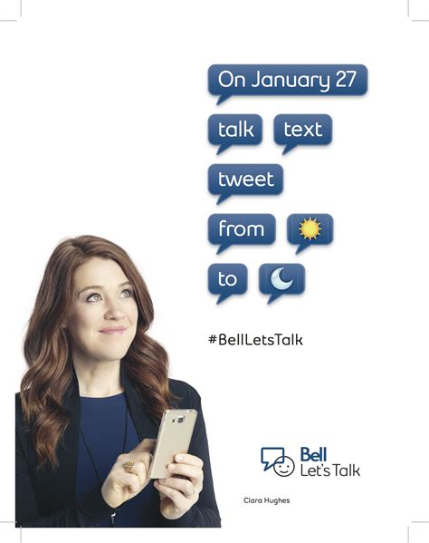 Bell Lets Talk Day Set For January 27 Carttca