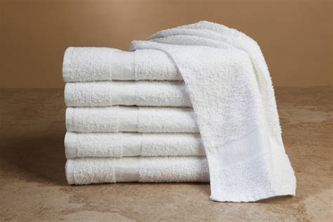 22 X 44 Economy Bath Towel White 120case For Only 146towel From