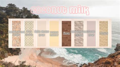 Bloxburg Beach House Color Scheme Images And Photos Finder