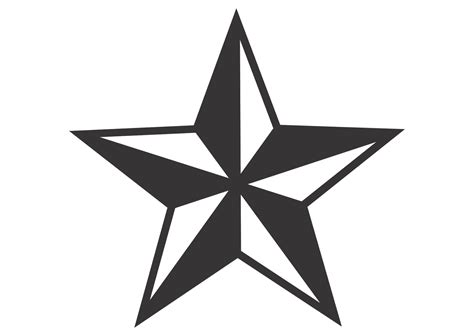 Nautical Star Logo Vector Format Cdr Ai Eps Svg Pdf Png