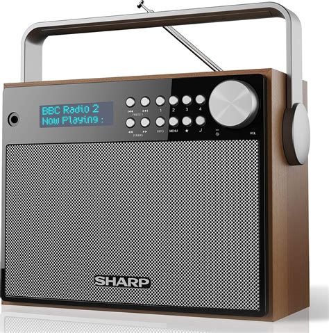 Radio Numérique Dab Portable Avec Chargement Usb Pour 15 Heures De