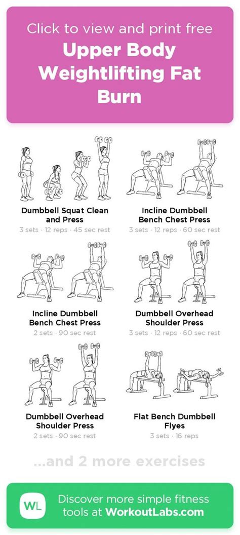 30 Minute Upper Body Dumbbell Workout Pdf Scotty Han