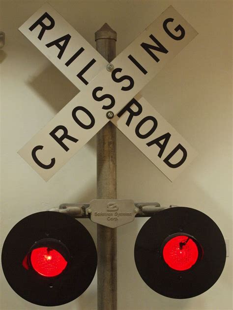 Full Sized Railroad Crossing Sign Railroad Crossing Signs Crossing