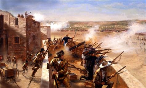 February 23rd 1836 Battle Of The Alamo Begins On