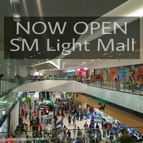 Shopgirl Jen Sm Light Mall Is Now Open