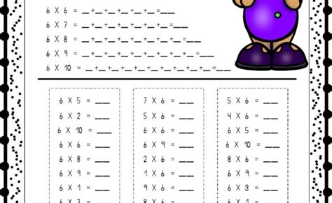 La Multiplicacion Fichas De Repaso 16 Imagenes Educativas Images Bilarasa