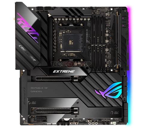 Asus Launches Rog Crosshair Viii Extreme Motherboard On Amd X570