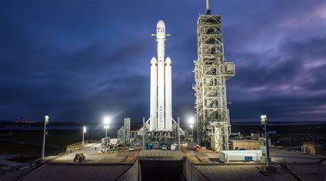 Spacex Readies Falcon Heavy For Launch The Worlds Most Powerful Rocket