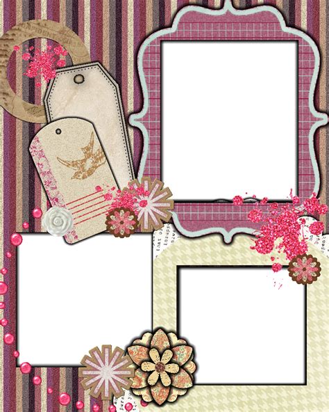 scrapbook layout templates sweetly scrapped
