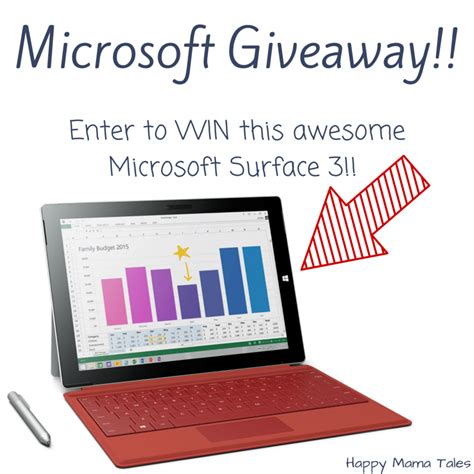 Microsoft Giveaway Enter To Win A Microsoft Giveaway