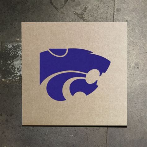 Kansas State Wildcats Stencil By Thestencilstop On Etsy