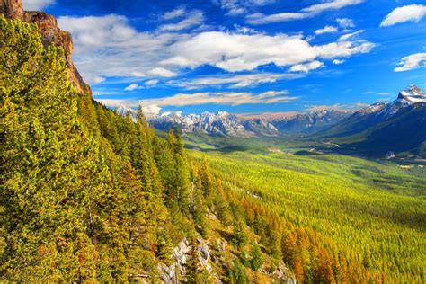 El Parque Nacional De Banff Alberta Canadá