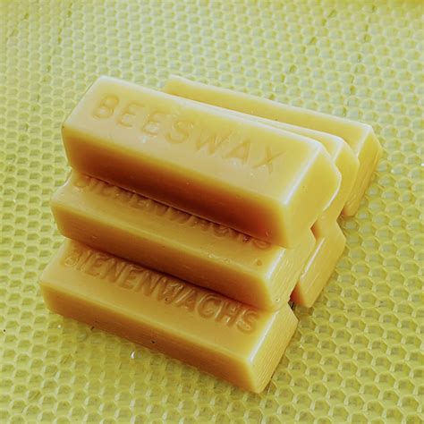 Pure Beeswax Bar Cloud Honey Finest Honey From The Peak District
