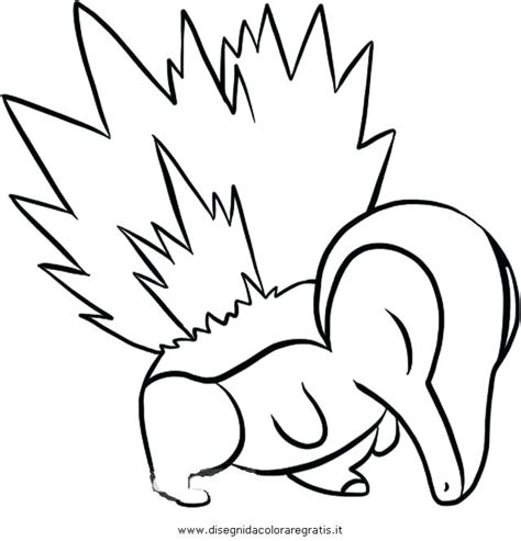 Cyndaquil Pages Coloring Pages