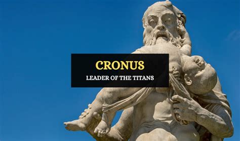 Cronus Rise And Fall Of The Great Titan Ruler