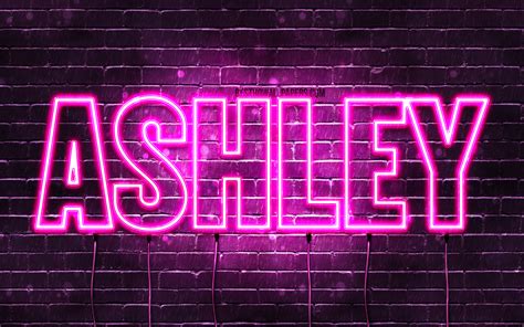 Download Wallpapers Ashley 4k Wallpapers With Names Female Names
