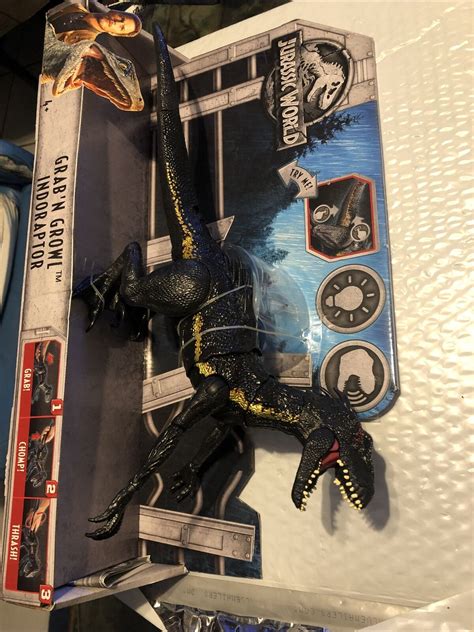 Jurassic World Grab N Growl Indoraptor Mattel 2018 New In Box